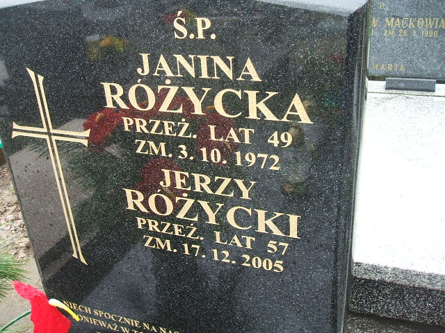Jerzy Różycki 1948 Kalisz św. Józefa Tyniecki 0302 - Grobonet - Wyszukiwarka osób pochowanych
