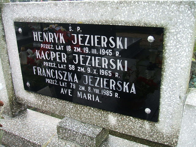Grób Kazimierz Walczak