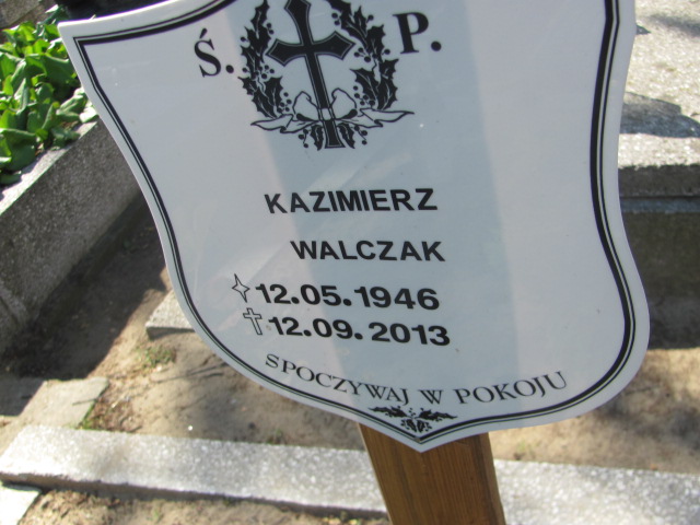 Grób Kazimierz Walczak