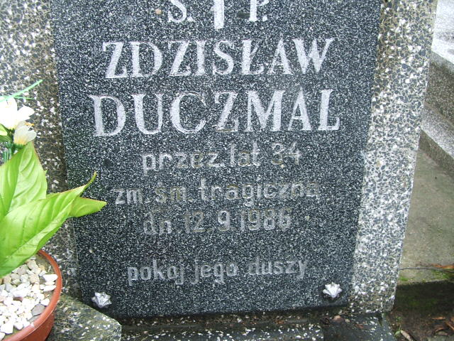 Grób Zdzisław Duczmal