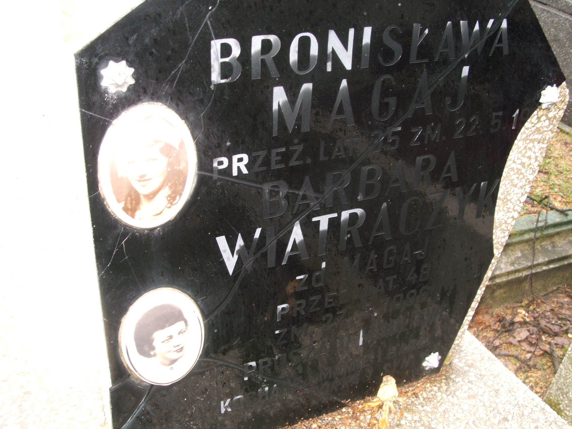 Bronisława Magaj Kalisz św. Józefa Tyniecki 0302 - Grobonet - Wyszukiwarka osób pochowanych