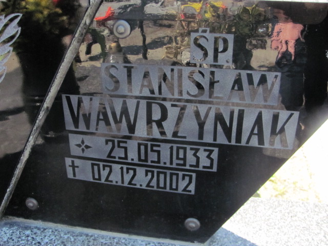 Stanisław Wawrzyniak 1933 Kalisz św. Józefa Tyniecki 0302 - Grobonet - Wyszukiwarka osób pochowanych