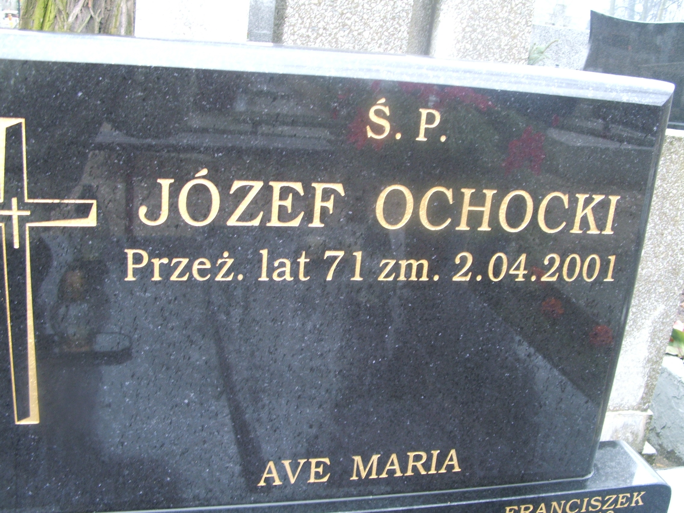 Józef Ochocki Kalisz św. Józefa Tyniecki 0302 - Grobonet - Wyszukiwarka osób pochowanych
