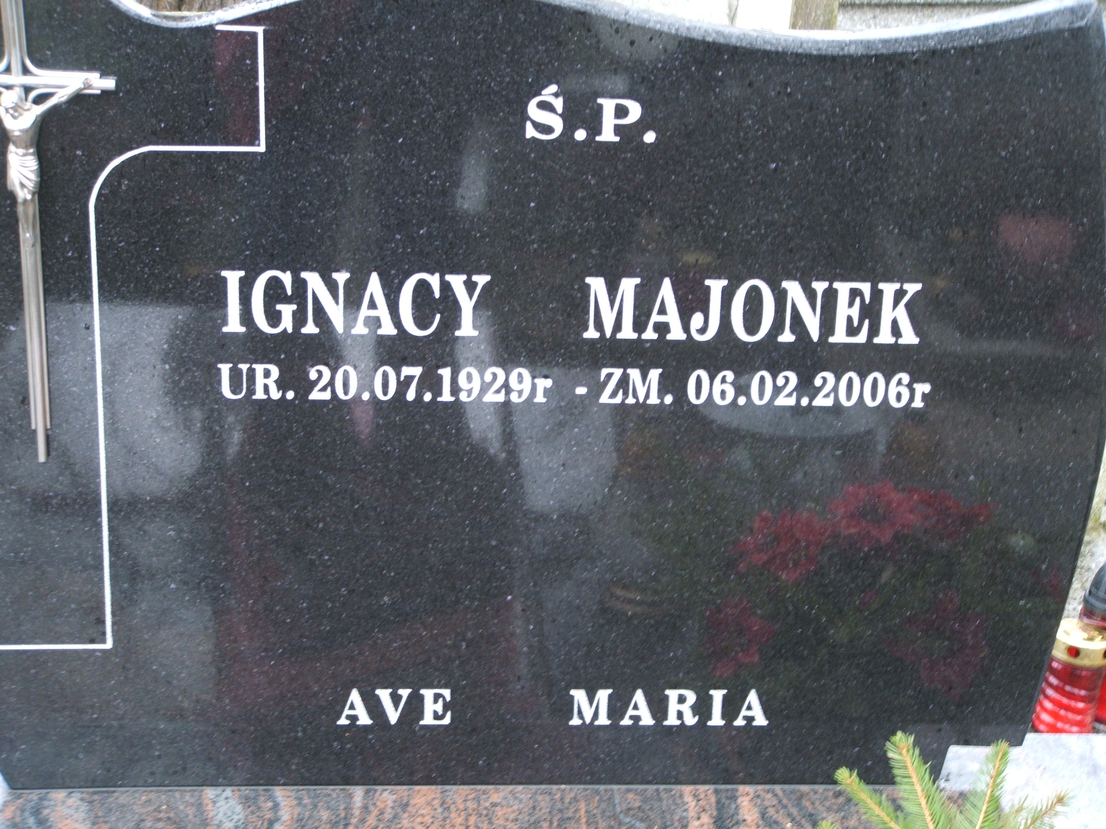 Ignacy Majonek 1929 Kalisz św. Józefa Tyniecki 0302 - Grobonet - Wyszukiwarka osób pochowanych