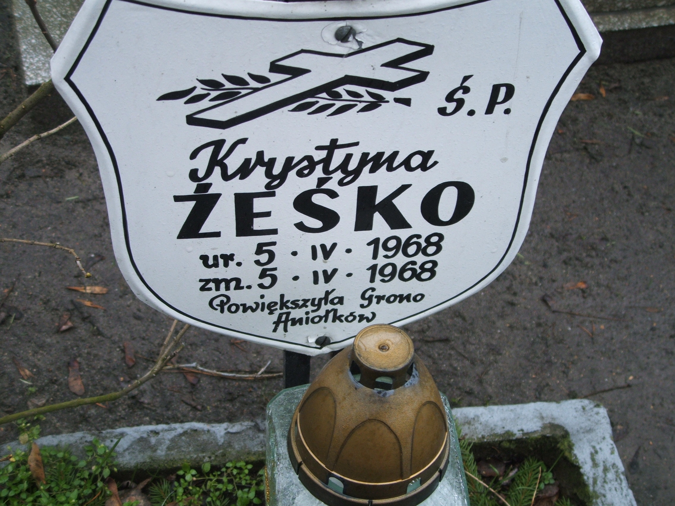 Krystyna Żeśko 1968 Kalisz św. Józefa Tyniecki 0302 - Grobonet - Wyszukiwarka osób pochowanych