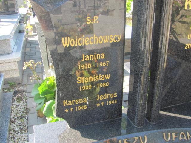 Janina Wojciechowska 1910 Kalisz św. Józefa Tyniecki 0302 - Grobonet - Wyszukiwarka osób pochowanych