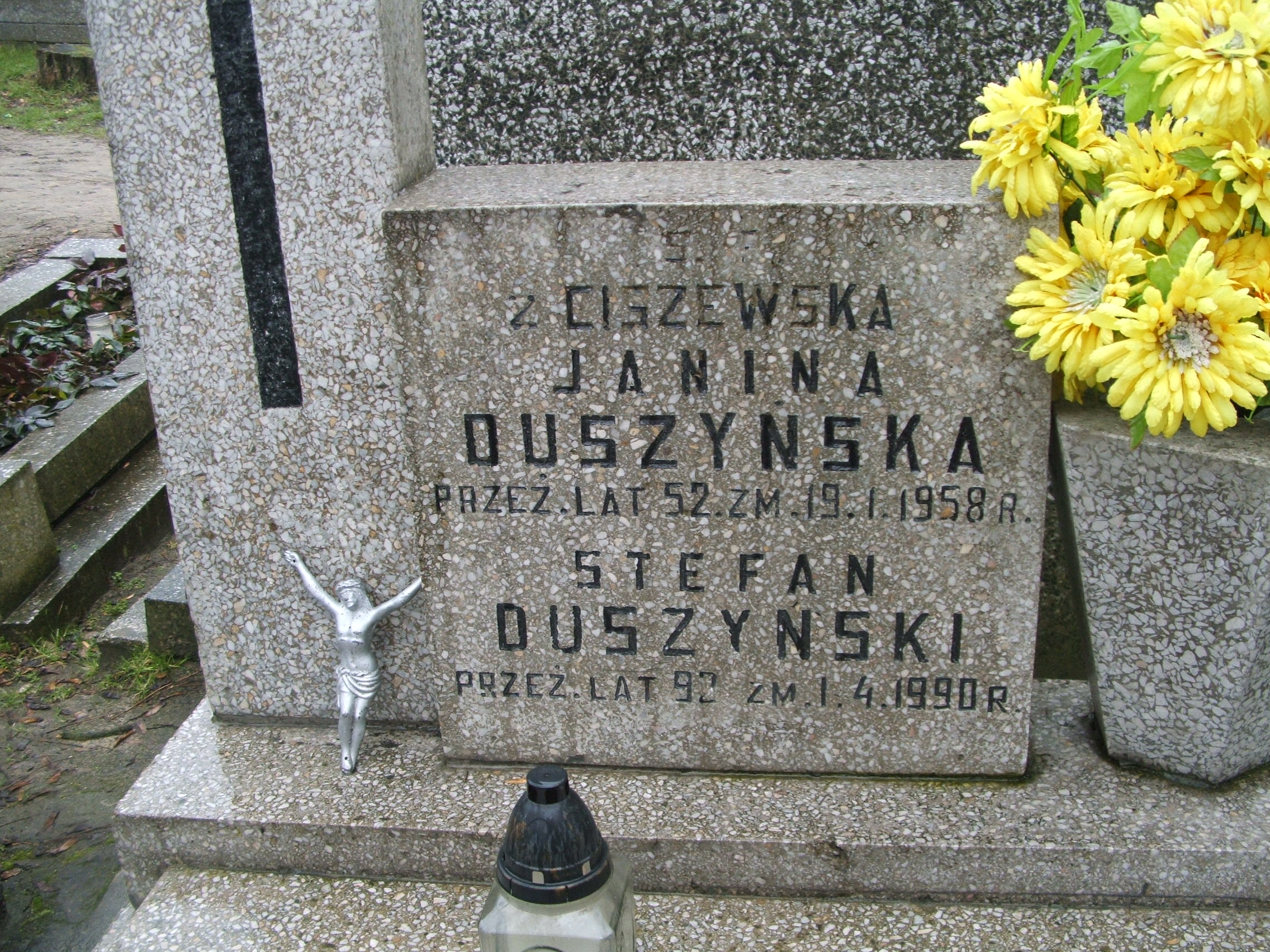 Stefan Duszyński Kalisz św. Józefa Tyniecki 0302 - Grobonet - Wyszukiwarka osób pochowanych