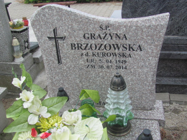 Grażyna Brzozowska 1949 Kalisz św. Józefa Tyniecki 0302 - Grobonet - Wyszukiwarka osób pochowanych