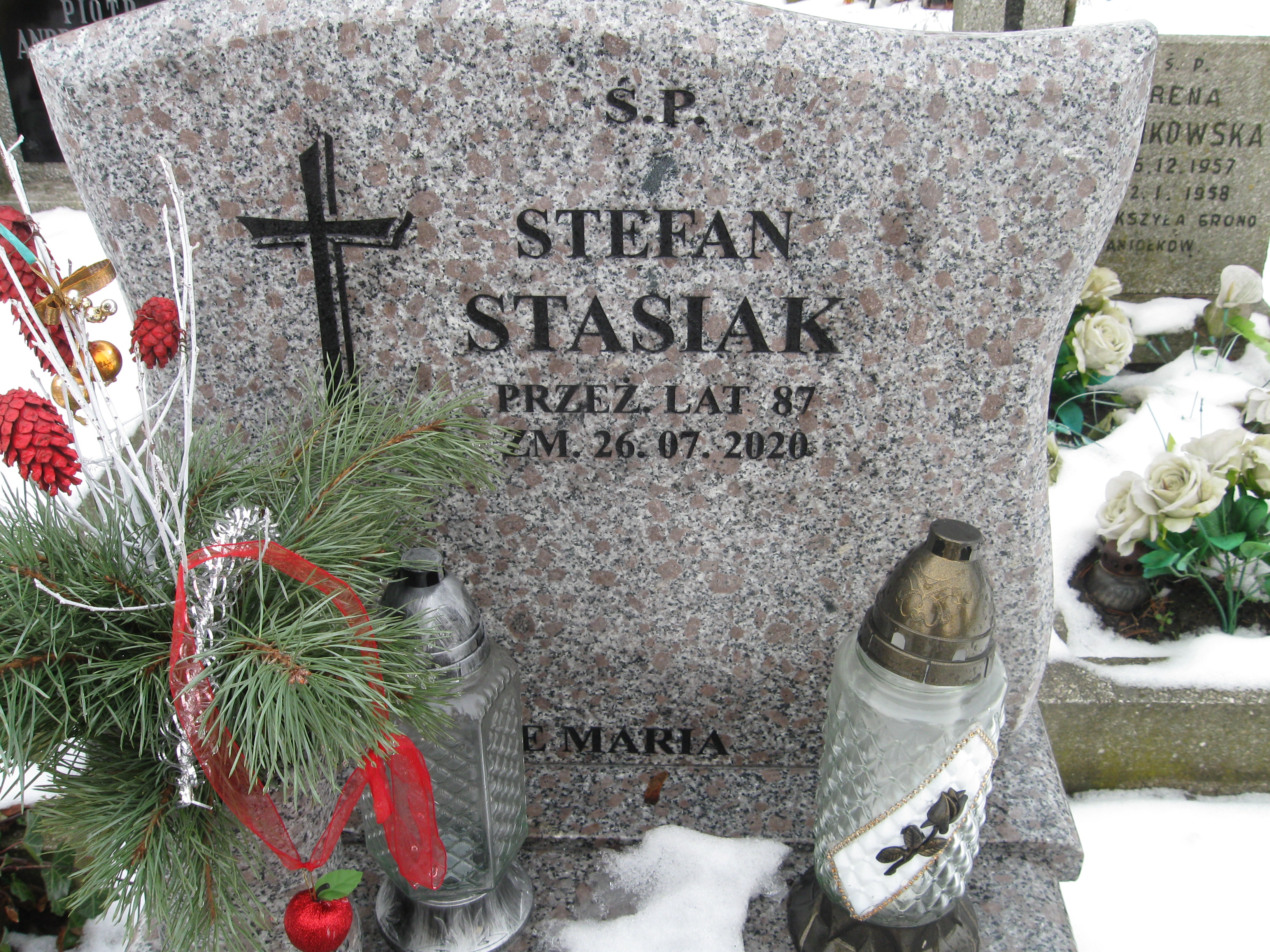 Grób Stefan Stasiak