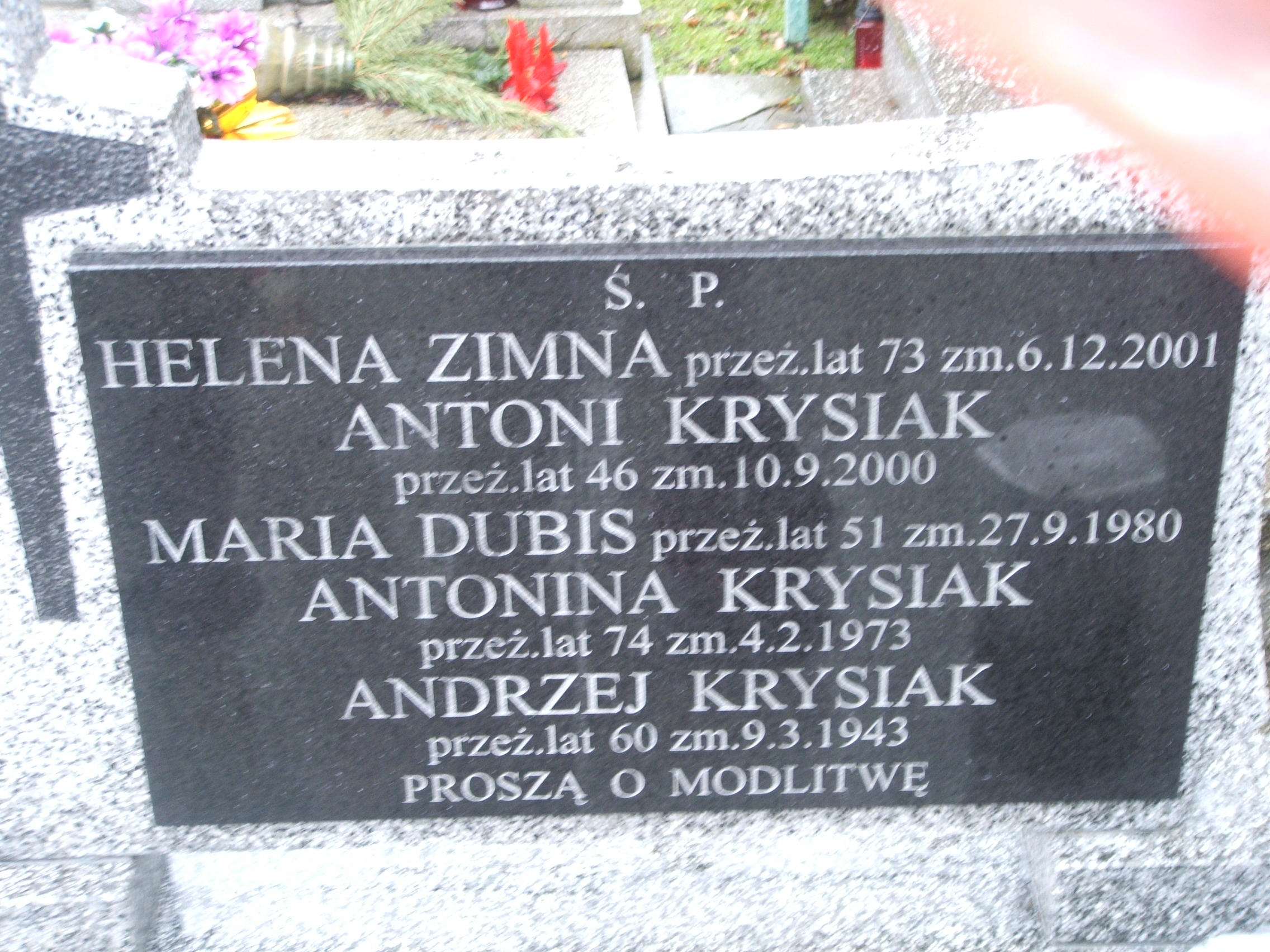 Zdjęcie grobu