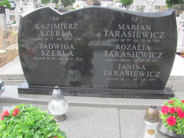 Marian Tarasiewicz 1904 Kalisz św. Józefa Tyniecki 0302 - Grobonet - Wyszukiwarka osób pochowanych