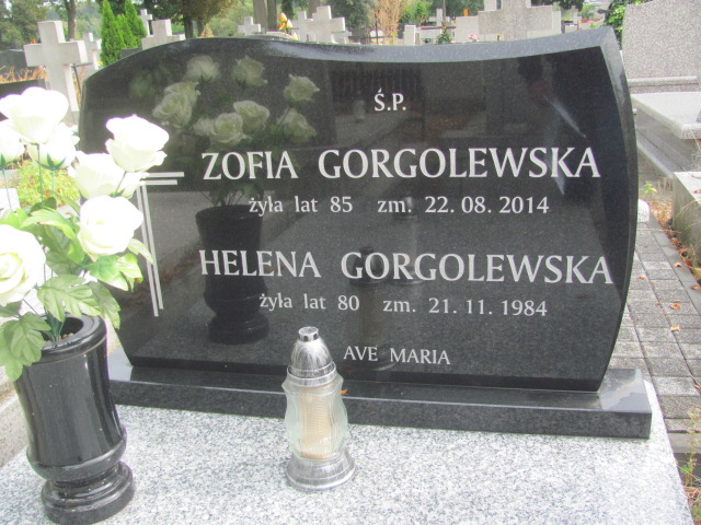 Helena Gorgolewska Kalisz św. Józefa Tyniecki 0302 - Grobonet - Wyszukiwarka osób pochowanych