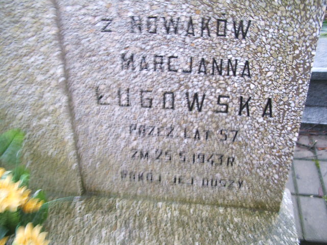 Marcjanna Ługowska 1886 Kalisz św. Józefa Tyniecki 0302 - Grobonet - Wyszukiwarka osób pochowanych