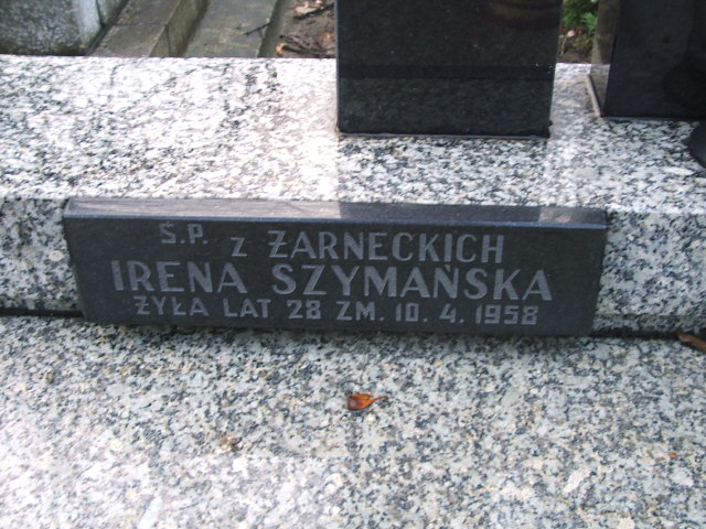 Monika Szymańska 1934 Kalisz św. Józefa Tyniecki 0302 - Grobonet - Wyszukiwarka osób pochowanych