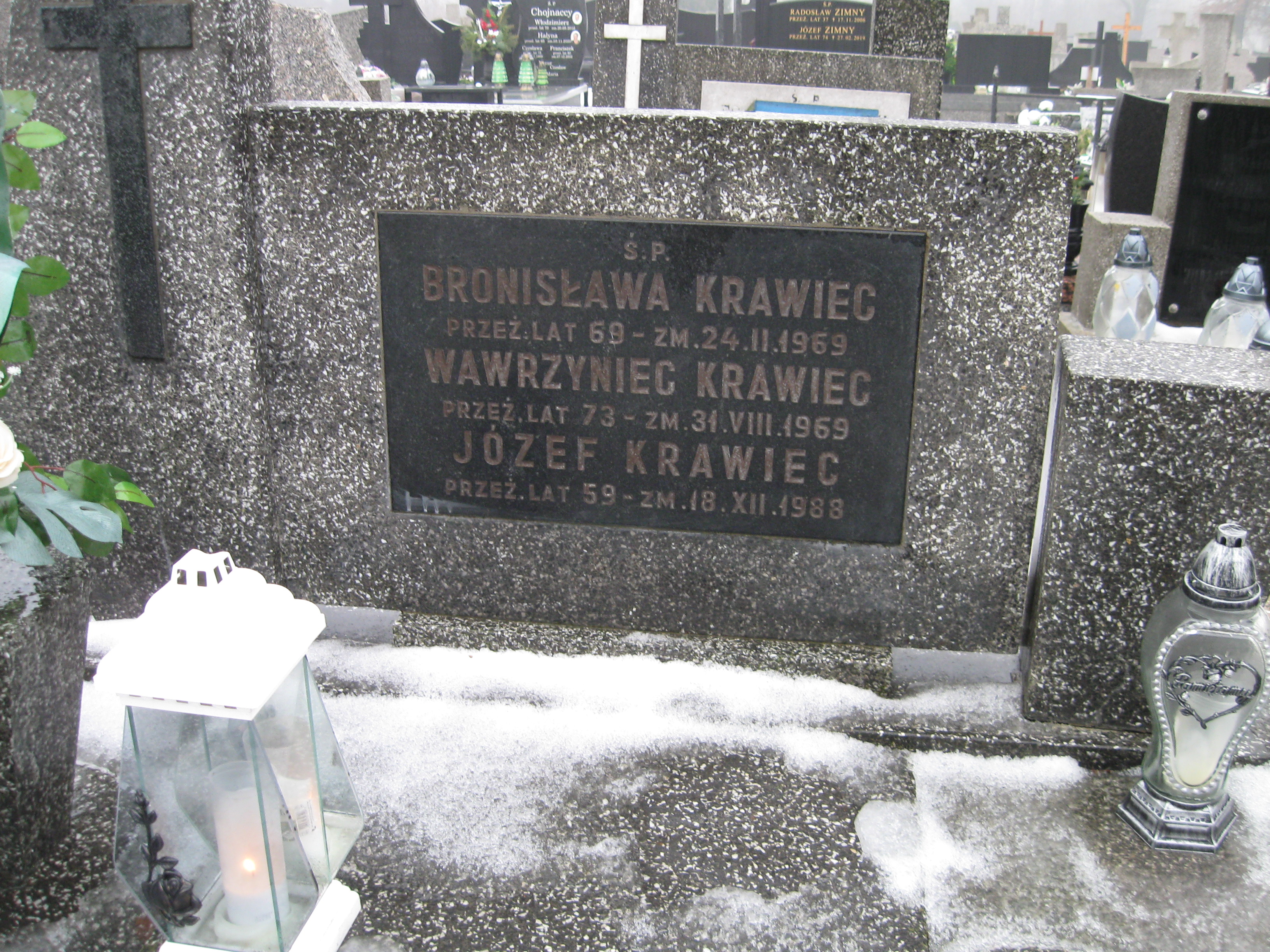 Józef Krawiec Kalisz św. Józefa Tyniecki 0302 - Grobonet - Wyszukiwarka osób pochowanych