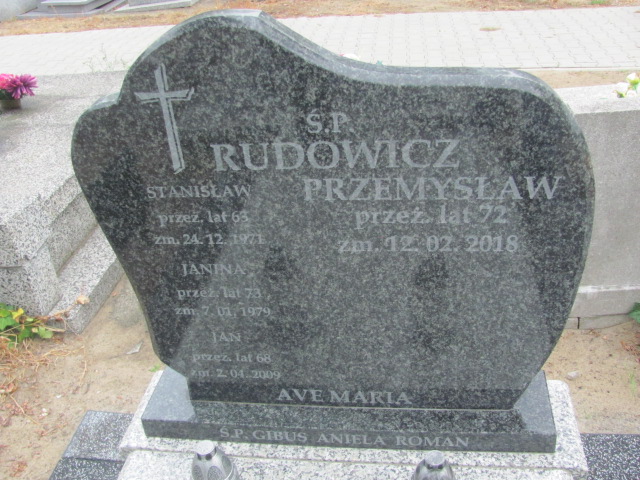 Jan Rudowicz 1941 Kalisz św. Józefa Tyniecki 0302 - Grobonet - Wyszukiwarka osób pochowanych