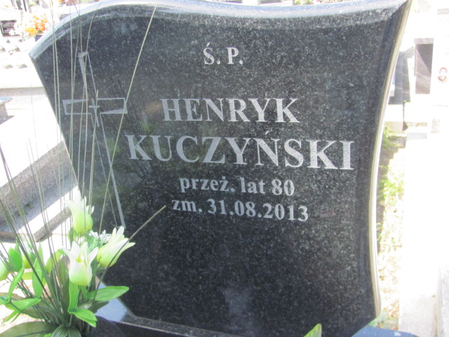 Henryk Kuczyński 1933 Kalisz św. Józefa Tyniecki 0302 - Grobonet - Wyszukiwarka osób pochowanych