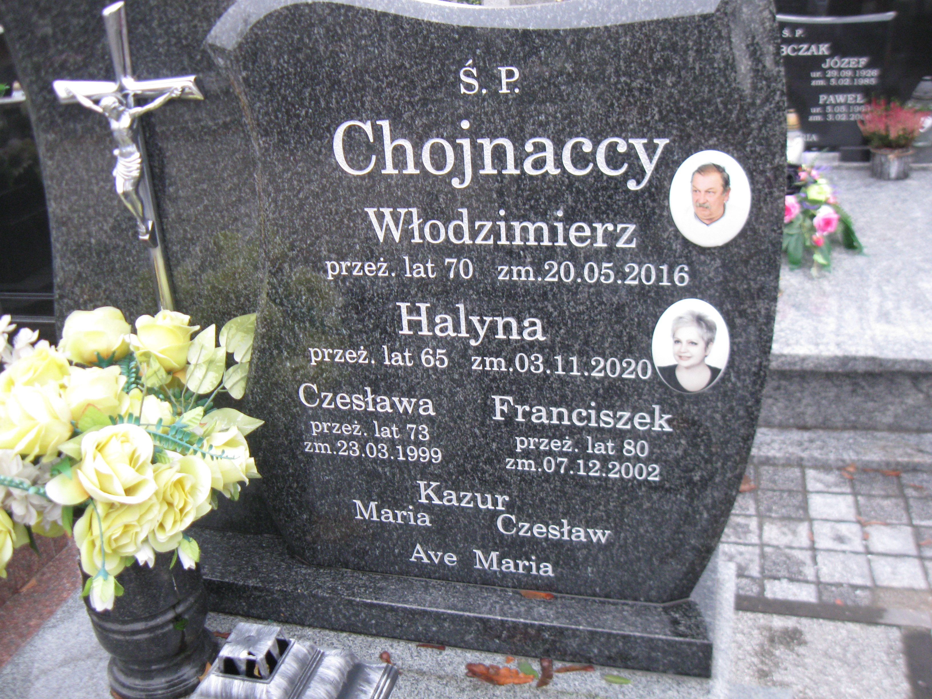 Włodzimierz Chojnacki 1946 Kalisz św. Józefa Tyniecki 0302 - Grobonet - Wyszukiwarka osób pochowanych