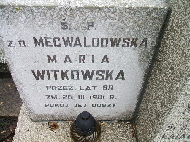 Jan Witkowski Kalisz św. Józefa Tyniecki 0302 - Grobonet - Wyszukiwarka osób pochowanych