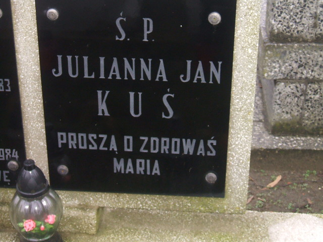Grób Stanisław Kuś