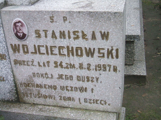 Stanisław Wojciechowski Kalisz św. Józefa Tyniecki 0302 - Grobonet - Wyszukiwarka osób pochowanych