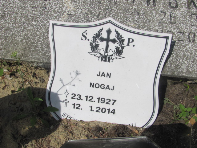 Jan Nogaj 1927 Kalisz św. Józefa Tyniecki 0302 - Grobonet - Wyszukiwarka osób pochowanych