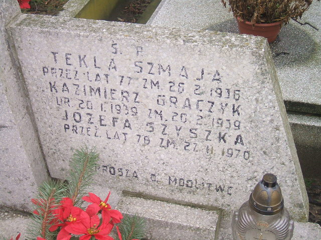 Józefa Szyszka Kalisz św. Józefa Tyniecki 0302 - Grobonet - Wyszukiwarka osób pochowanych