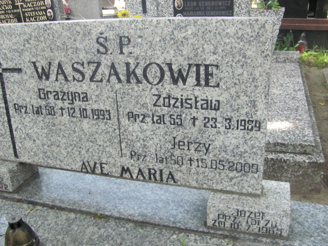 Wiktoria Waszak 1899 Kalisz św. Józefa Tyniecki 0302 - Grobonet - Wyszukiwarka osób pochowanych