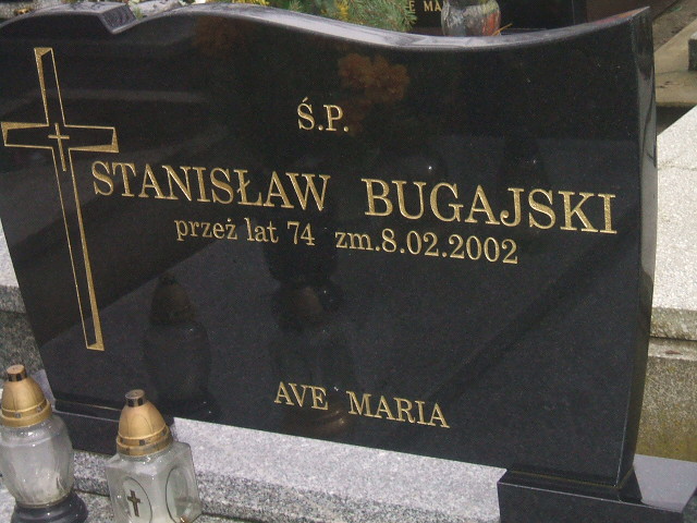 Stanisław Bugajski Kalisz św. Józefa Tyniecki 0302 - Grobonet - Wyszukiwarka osób pochowanych