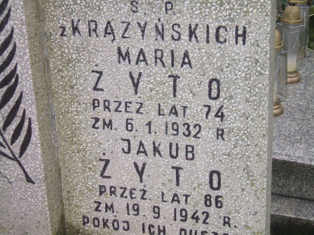 Katarzyna Żyto Kalisz św. Józefa Tyniecki 0302 - Grobonet - Wyszukiwarka osób pochowanych