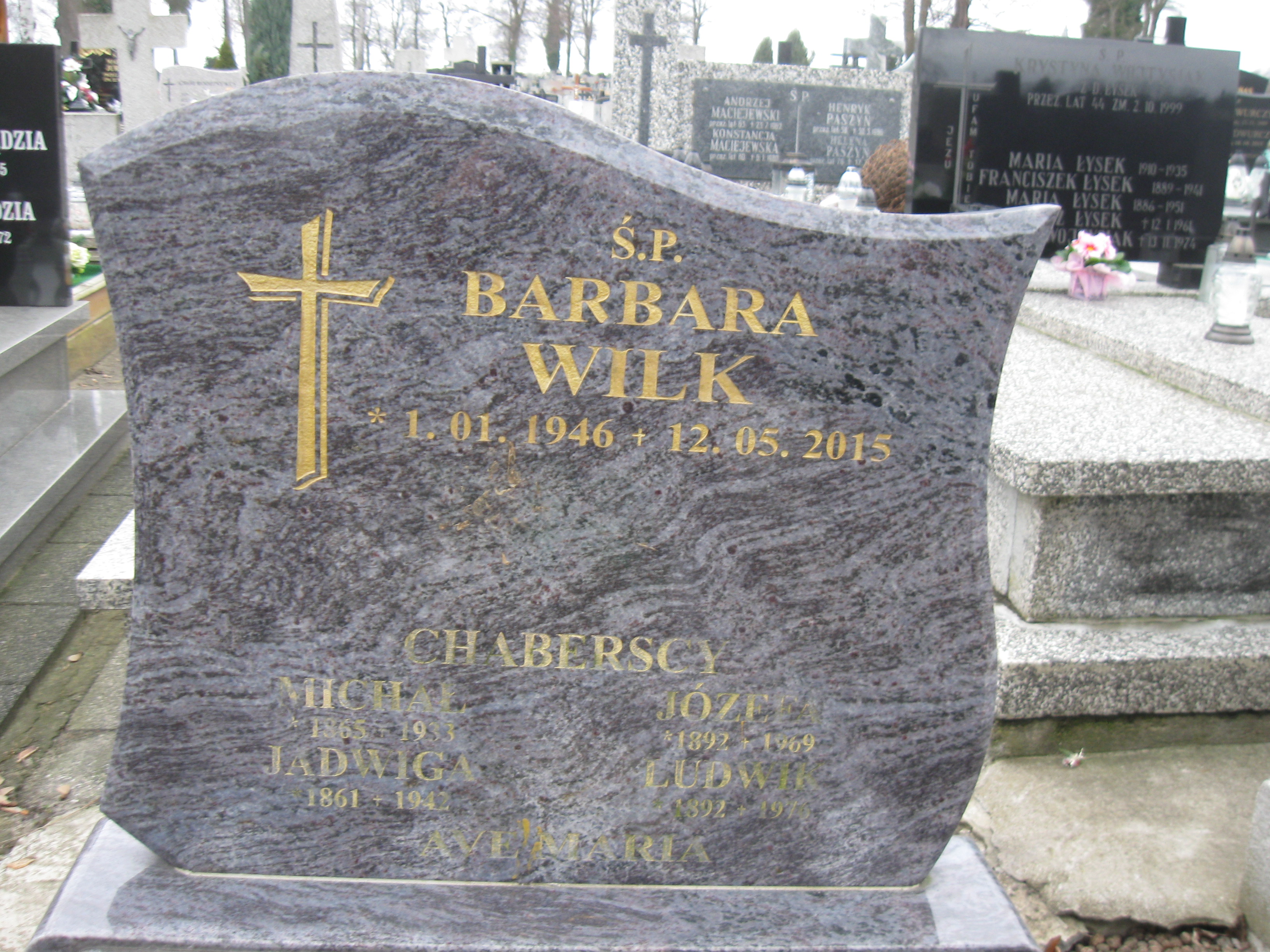 Kazimierz Wilk 1942 Kalisz św. Józefa Tyniecki 0302 - Grobonet - Wyszukiwarka osób pochowanych