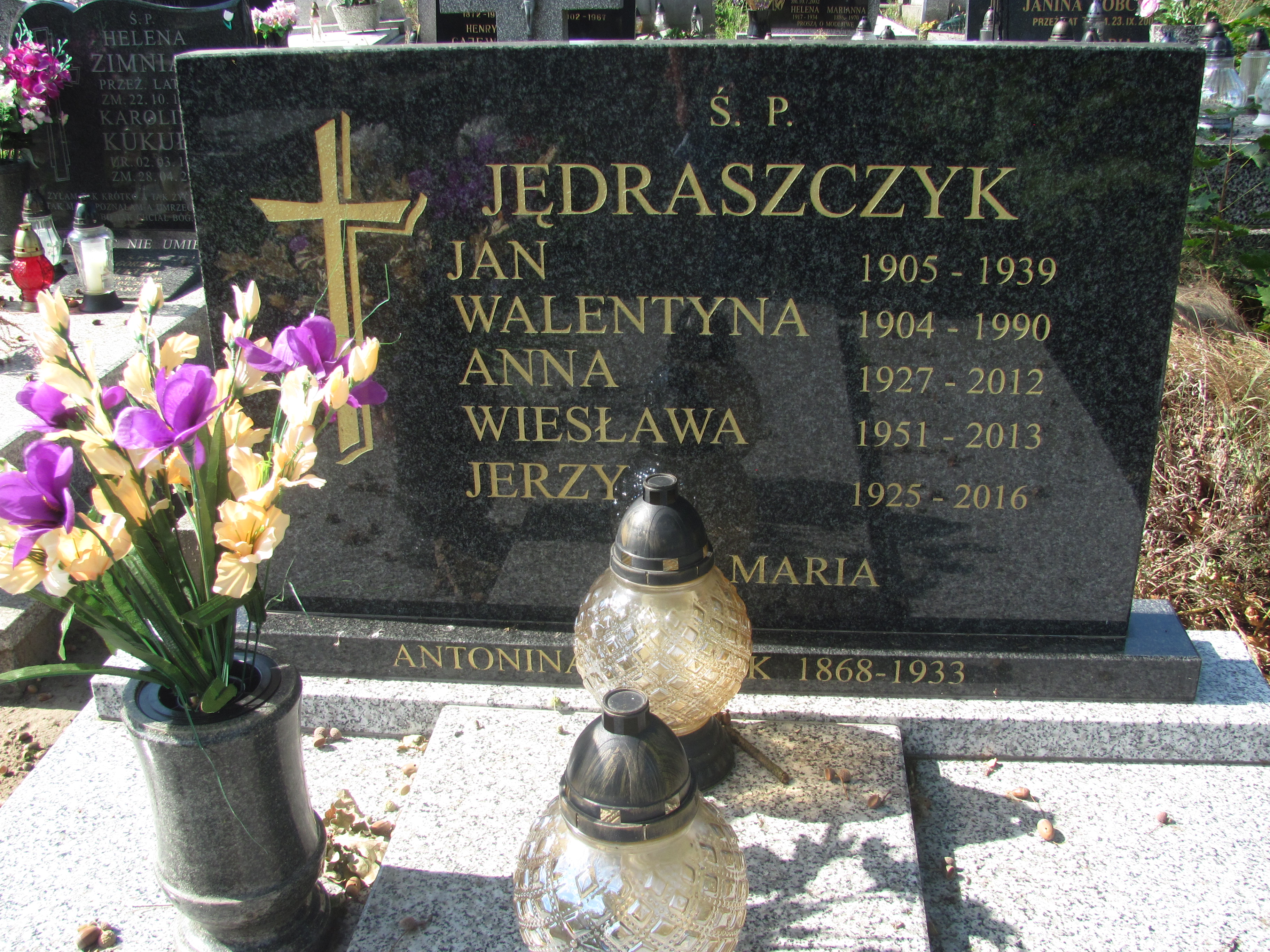 Wiesława Jędraszczyk 1951 Kalisz św. Józefa Tyniecki 0302 - Grobonet - Wyszukiwarka osób pochowanych