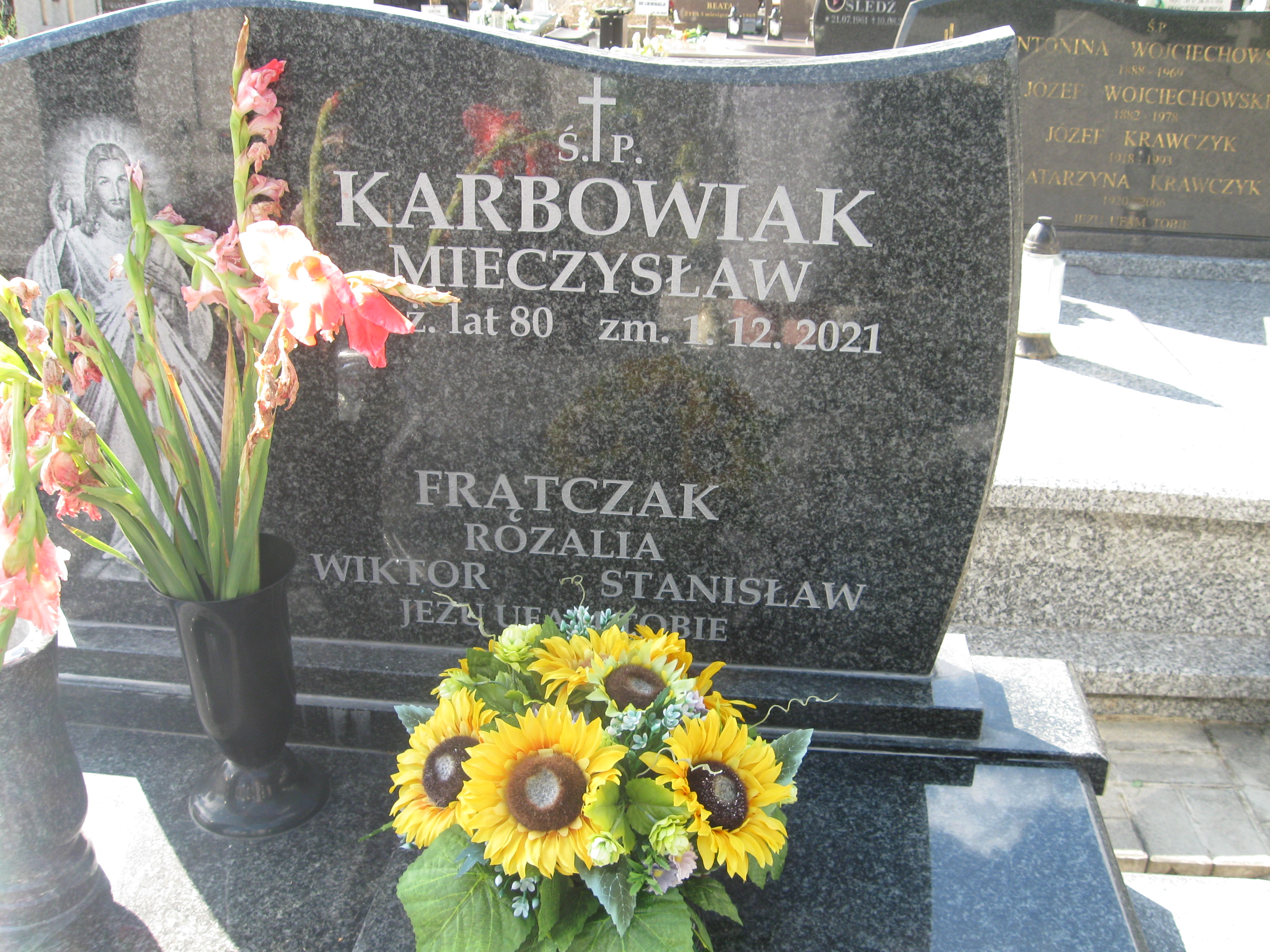 Stanisław Frątczak Kalisz św. Józefa Tyniecki 0302 - Grobonet - Wyszukiwarka osób pochowanych