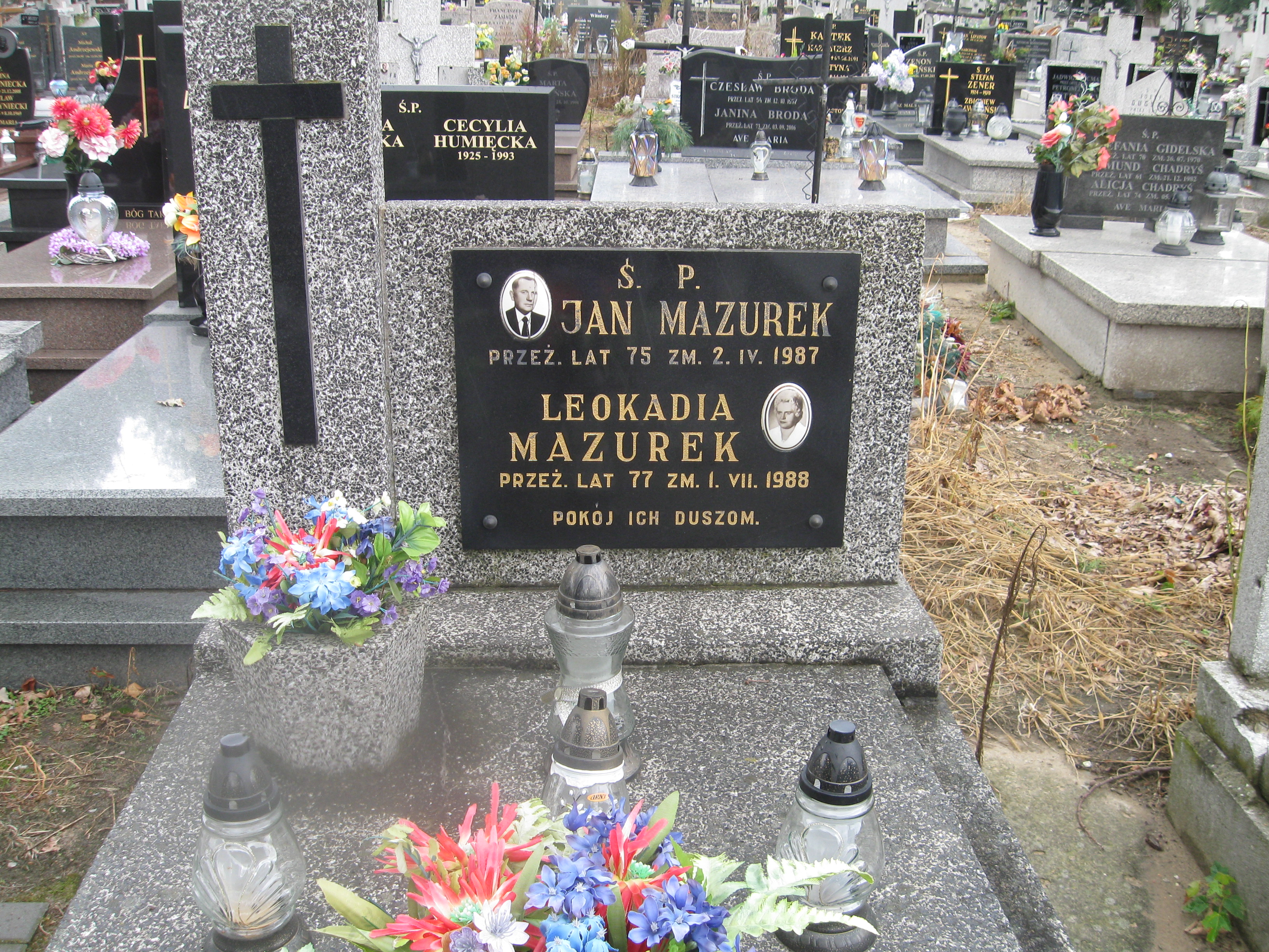 Jan Mazurek 1911 Kalisz św. Józefa Tyniecki 0302 - Grobonet - Wyszukiwarka osób pochowanych