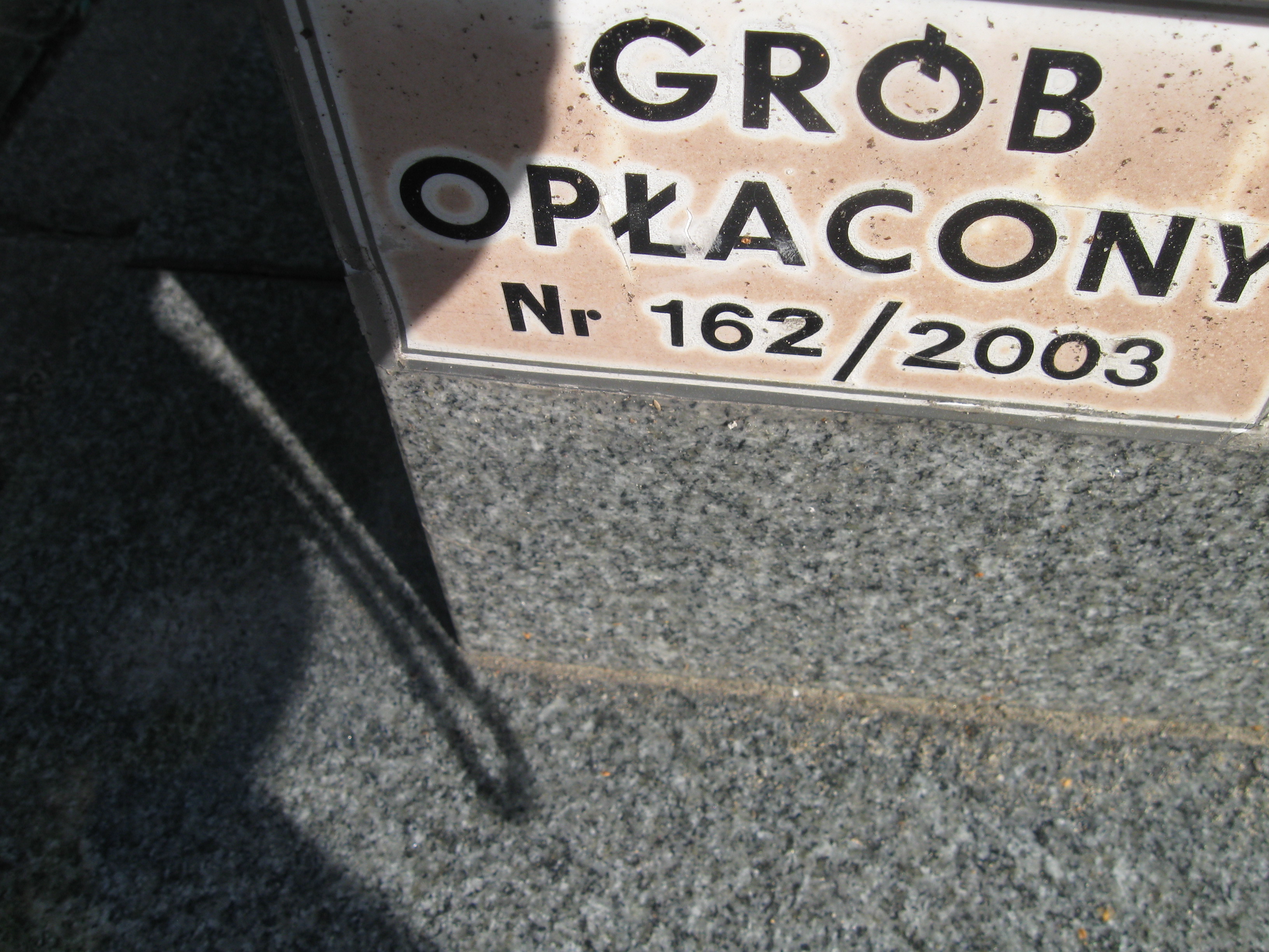 Zdjęcie grobu