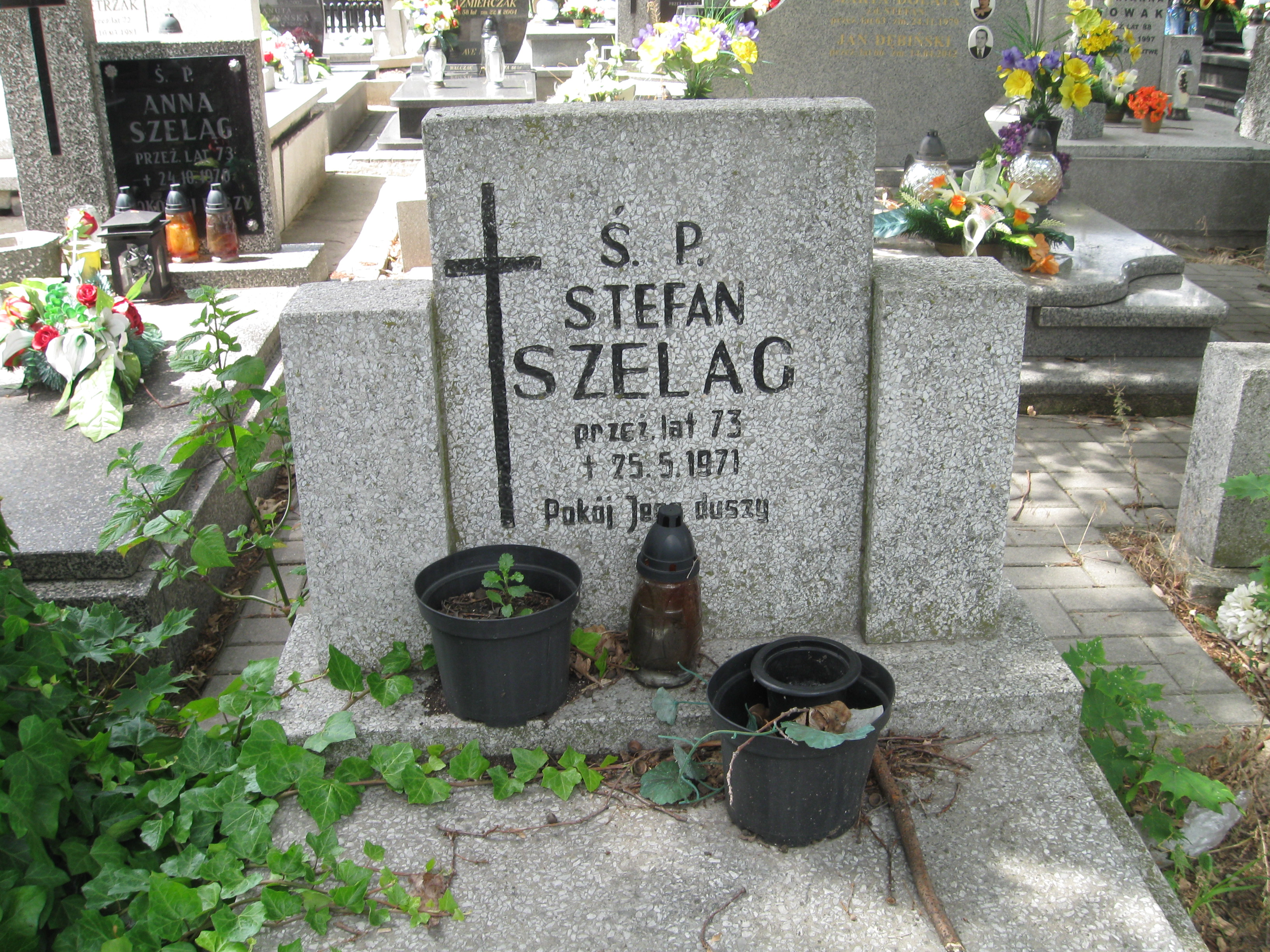 Stefan Szeląg 1897 Kalisz św. Józefa Tyniecki 0302 - Grobonet - Wyszukiwarka osób pochowanych