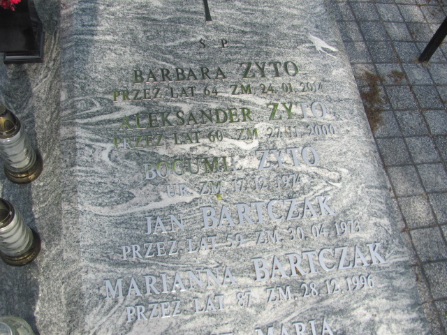 Bogumił Żyto 1974 Kalisz św. Józefa Tyniecki 0302 - Grobonet - Wyszukiwarka osób pochowanych