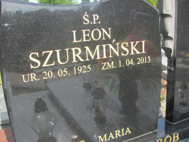 Leon Szurmiński 1925 Kalisz św. Józefa Tyniecki 0302 - Grobonet - Wyszukiwarka osób pochowanych
