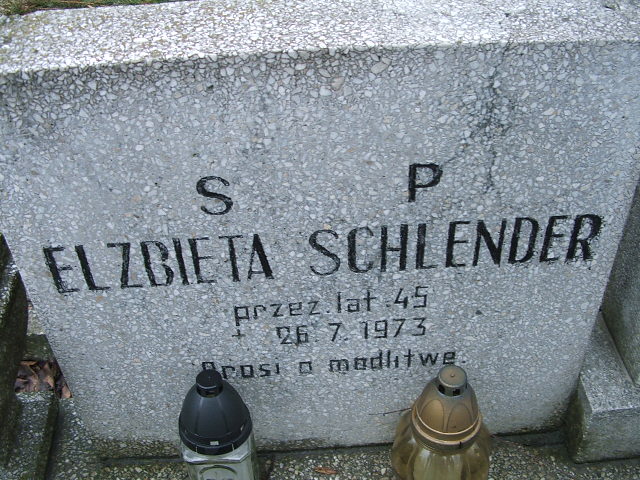 Grób Eugenia Schlender