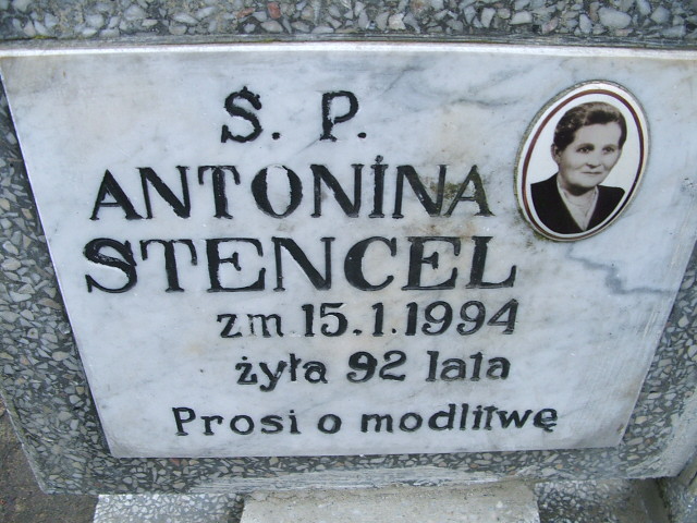 Stefan Stencel Kalisz św. Józefa Tyniecki 0302 - Grobonet - Wyszukiwarka osób pochowanych