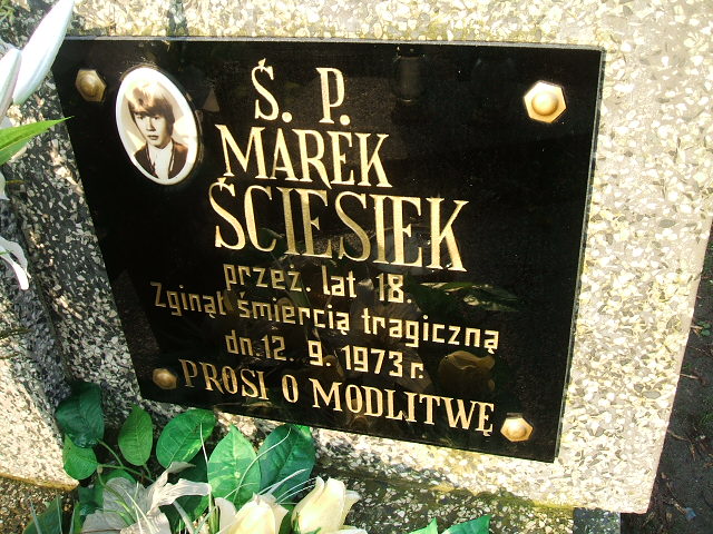 Grób Marek Ściesiek