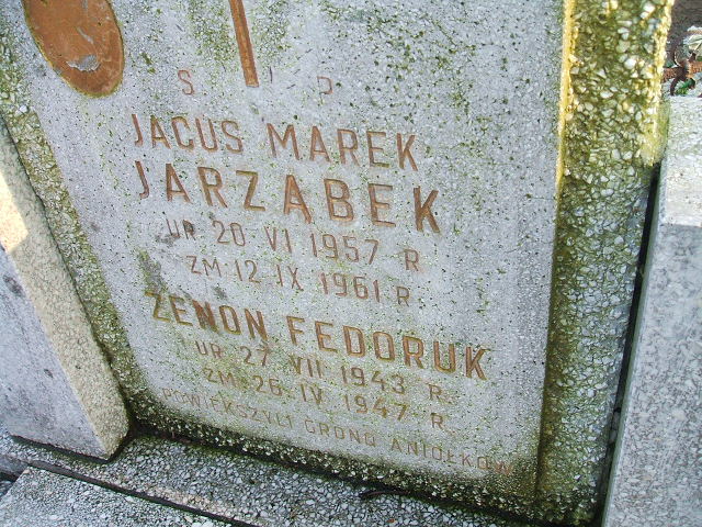 Grób Jacek Marek Jarząbek