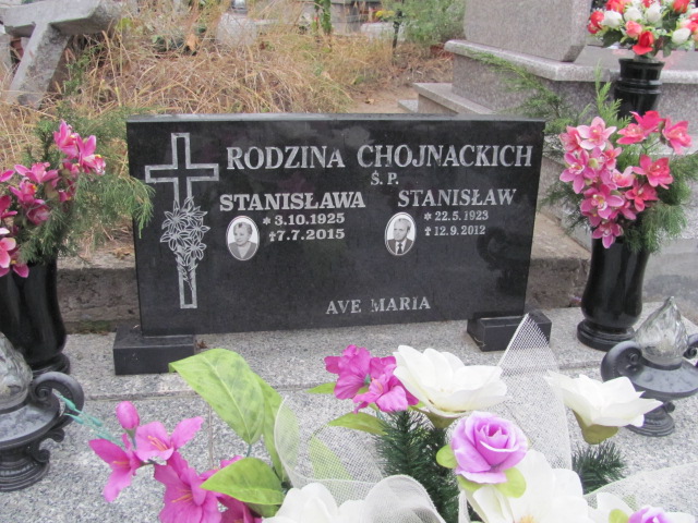 Stanisław Chojnacki 1923 Kalisz św. Józefa Tyniecki 0302 - Grobonet - Wyszukiwarka osób pochowanych