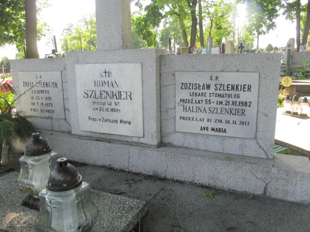 Roman Szlenkier 1894 Kalisz św. Józefa Tyniecki 0302 - Grobonet - Wyszukiwarka osób pochowanych