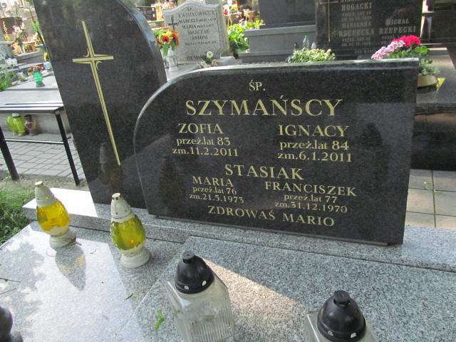 Maria Stasiak 1896 Kalisz św. Józefa Tyniecki 0302 - Grobonet - Wyszukiwarka osób pochowanych