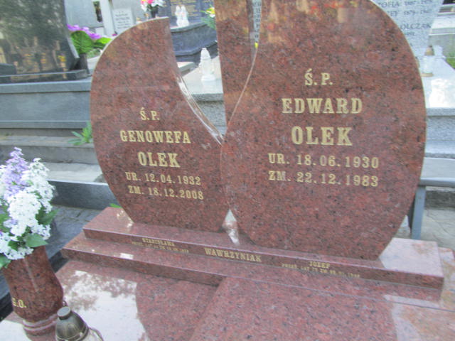 Genowefa Olek 1932 Kalisz św. Józefa Tyniecki 0302 - Grobonet - Wyszukiwarka osób pochowanych