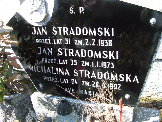 Jan Stradomski Kalisz św. Józefa Tyniecki 0302 - Grobonet - Wyszukiwarka osób pochowanych