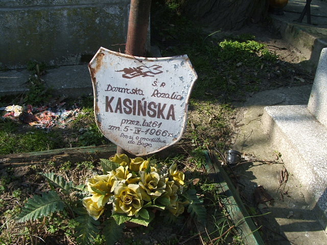 Rozalia Domańska Kasińska Kalisz św. Józefa Tyniecki 0302 - Grobonet - Wyszukiwarka osób pochowanych