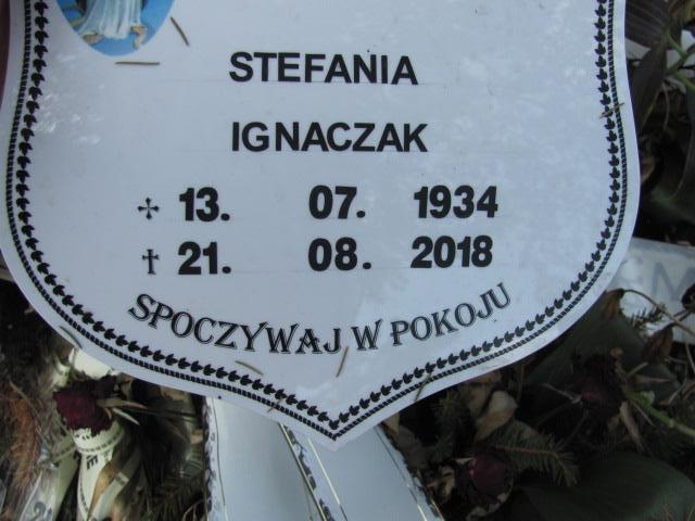 Bronisława Ignaczak Kalisz św. Józefa Tyniecki 0302 - Grobonet - Wyszukiwarka osób pochowanych