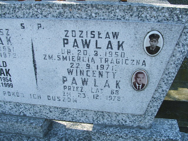 Wincenty Pawlak Kalisz św. Józefa Tyniecki 0302 - Grobonet - Wyszukiwarka osób pochowanych